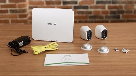 How To Install Arlo Wire-Free Smart Home Security Cameras