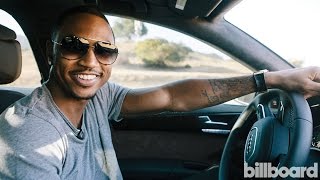 Trey Songz Driven Carpooling In An Audi With Songz