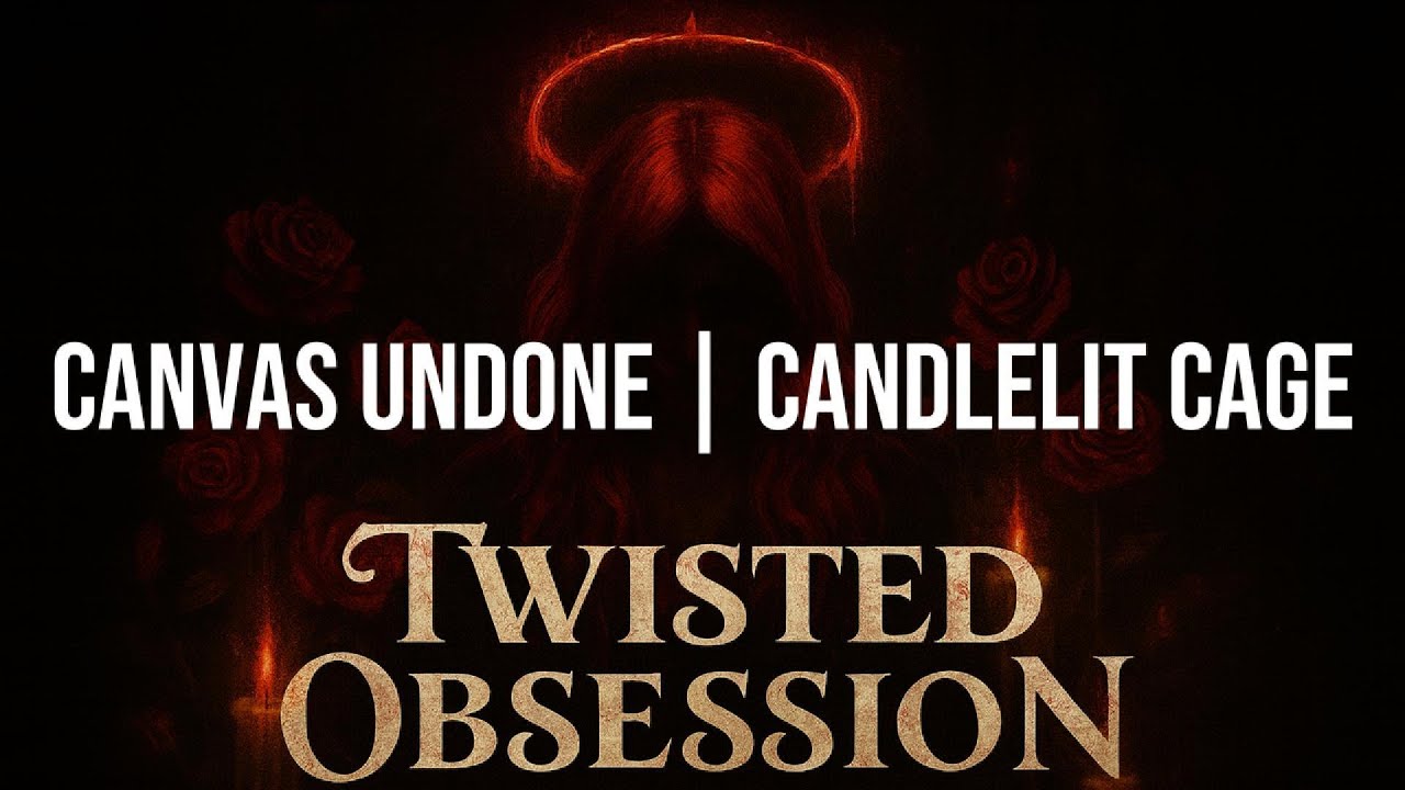 Canvas Undone | Candlelit Cage Lyric Video | Twisted Obsession