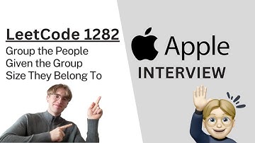 LeetCode 1282. Group the People Given the Group Size They Belong To - Apple Interview Question