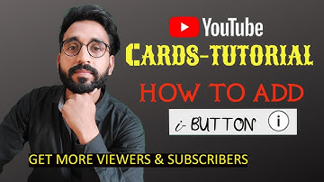 YOUTUBE  Cards Tutorial | How to Add i button in YOUTUBE Videos | How to Get More Views & Subscriber