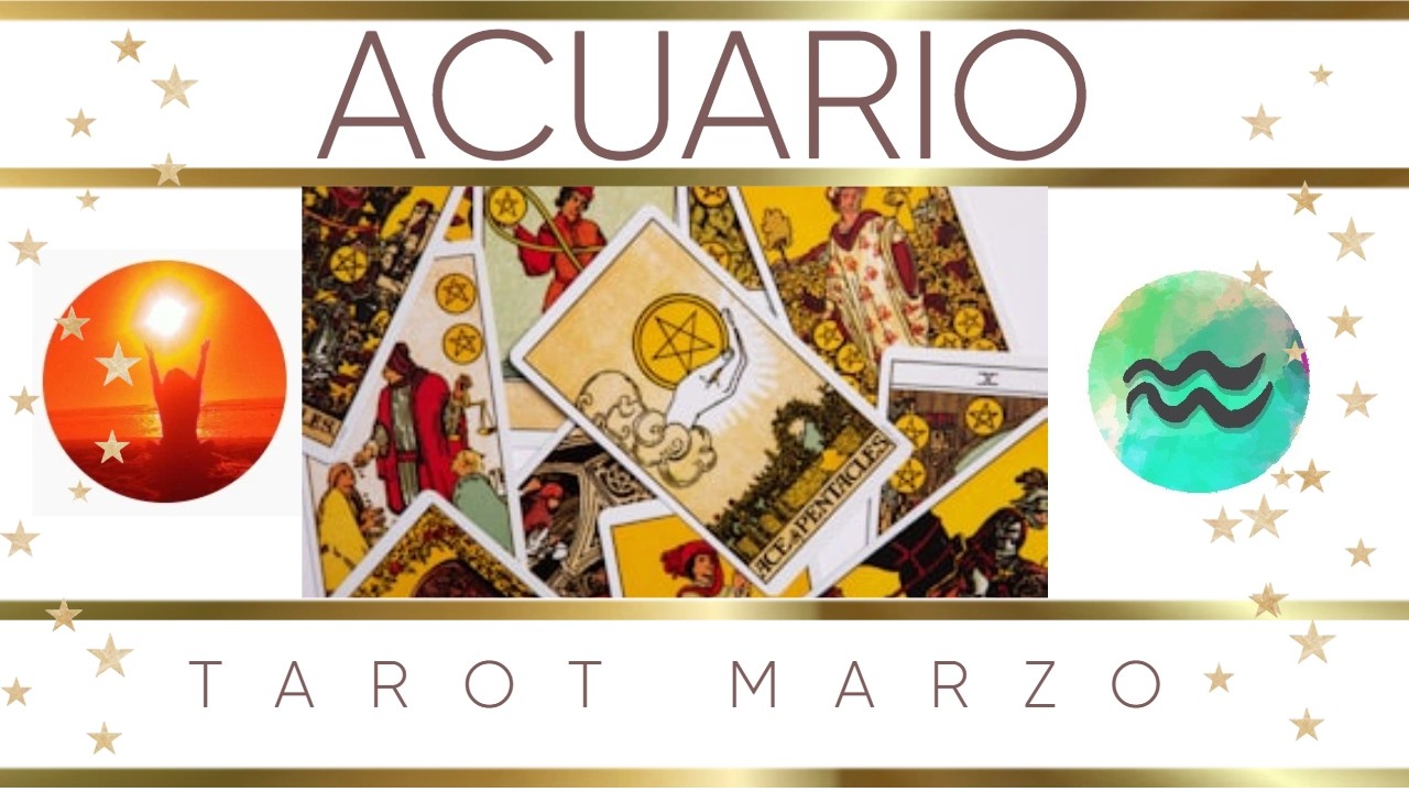 ACUARIO ♒ Romance. Fluyes sin Karma MARZO #tarot #horoscopo