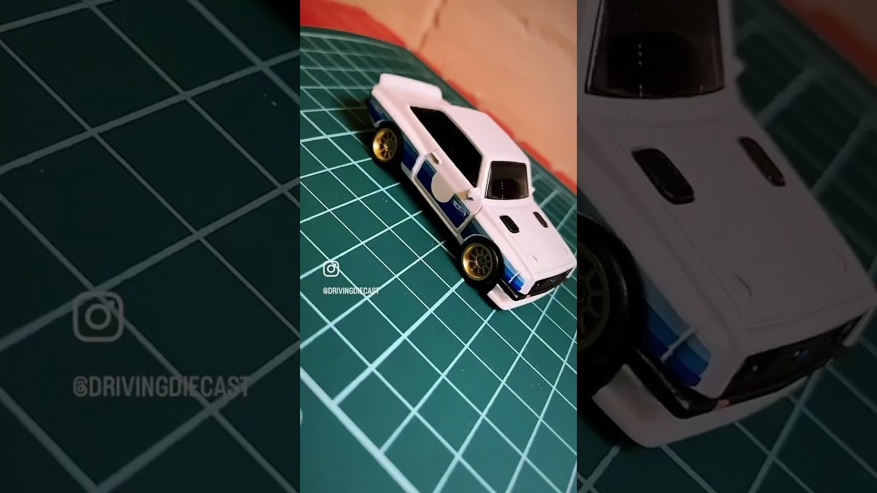 Hot wheels Ford escort wheel swap and front tempo touch up
