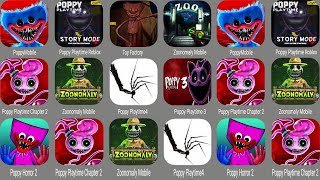 Poppy Playtime 3 Roblox,Poppy Playtime 4 Mobile,Poppy 3,Poppy 2,Poppy Horror 2,Zoonomaly Mobile Game