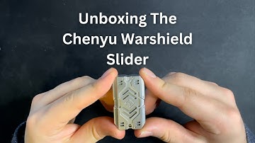 Unboxing The Chenyu Warshield Slider