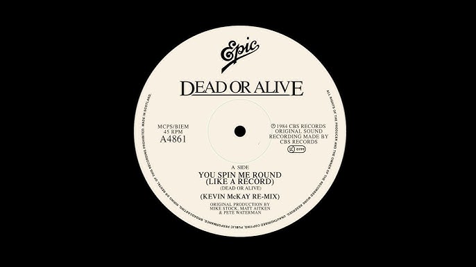 1984 Dead or Alive You Spin Me Round like A Record murder 