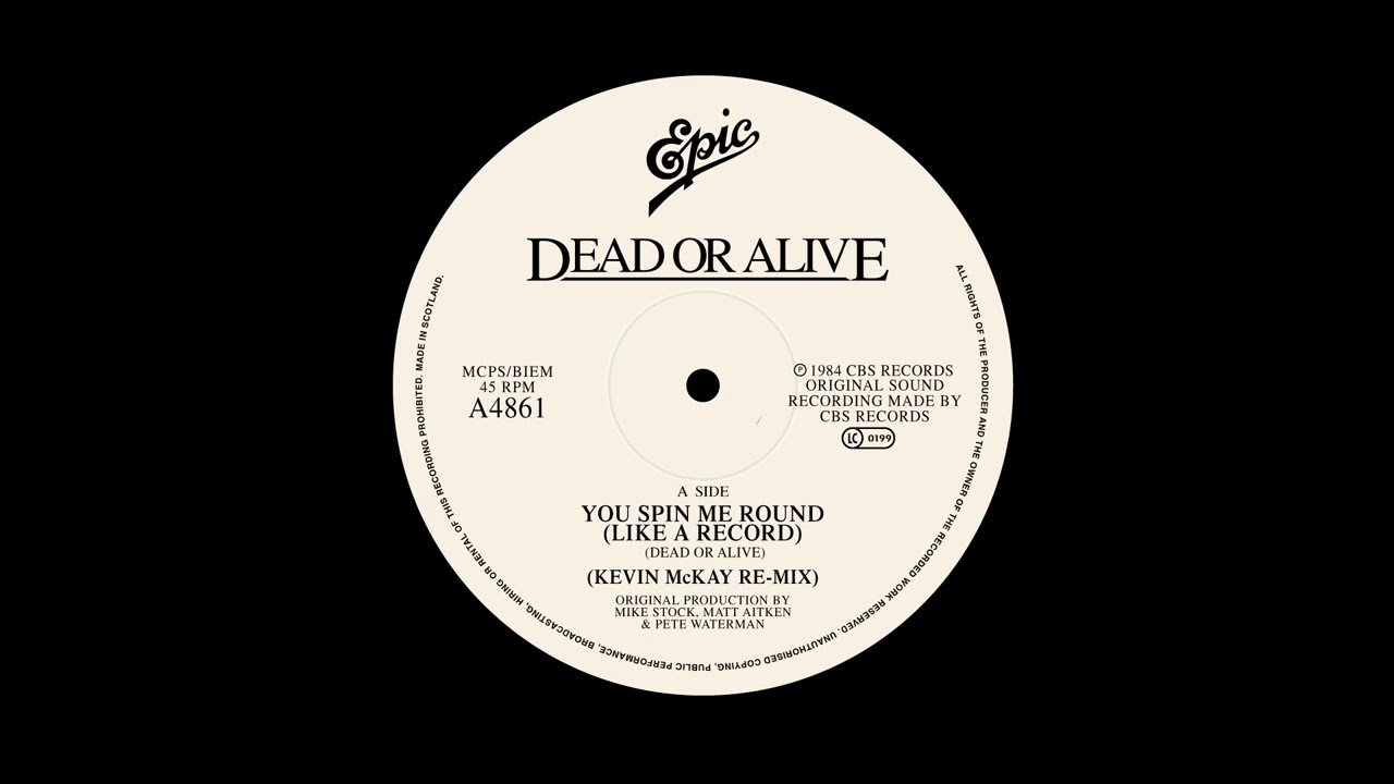 Dead Or Alive - You Spin Me Round (Like a Record) (Version 1) (1984)