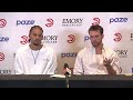 Hawks vs. Grizzlies Postgame Press Conference: Asa Newell & Corey Kispert