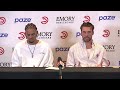 Hawks vs. Grizzlies Postgame Press Conference: Asa Newell & Corey Kispert