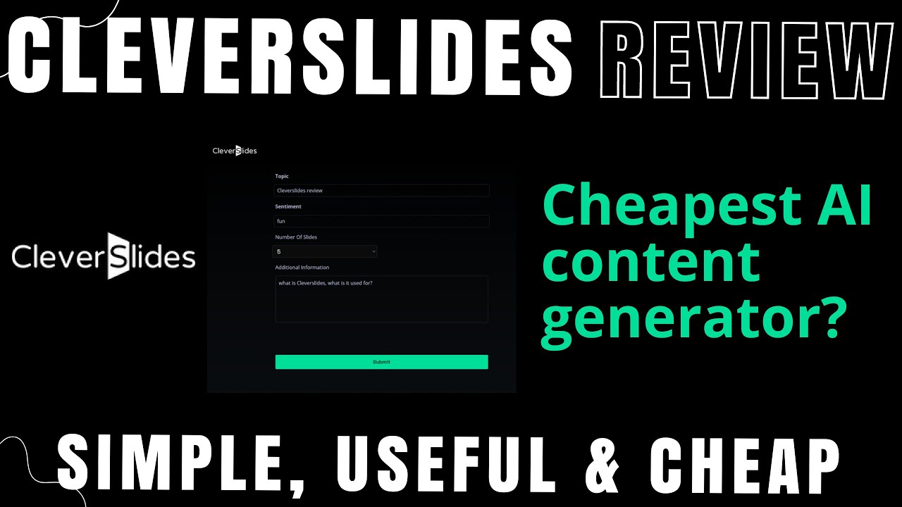 Cleverslides Review: Unleash Your Presentation Power