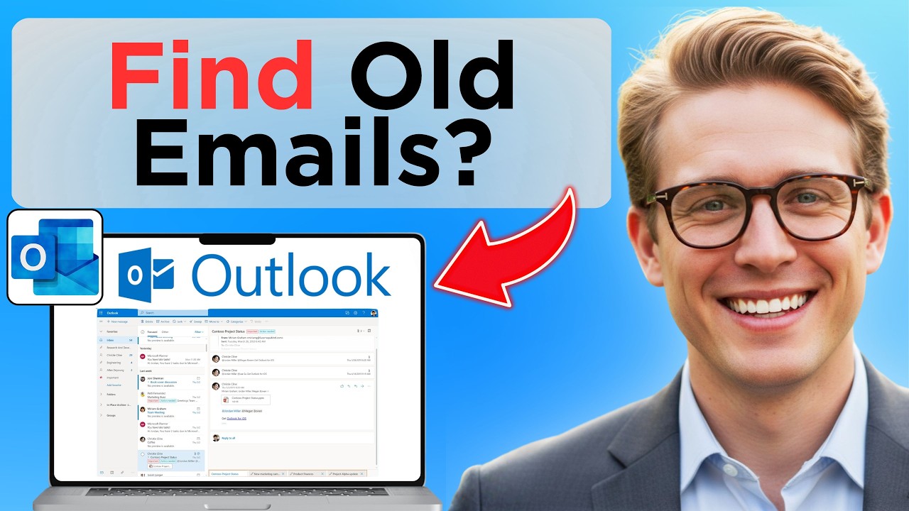How To SEARCH For Email By Date In Outlook (Tested) - YouTube