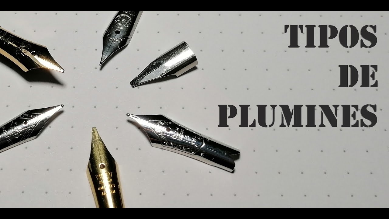Tipos de plumines - YouTube