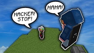 CHEATING against FANS in Bedwars Hide and Seek.. (Minecraft)
