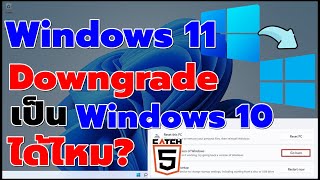 Windows 11 สามารถดาวน์เกรดเป็น Windows 10 ได้ไหม?  #catch5 #windows11 #windows10