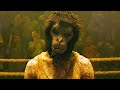 A MAN in a MONKEY mask engages in underground fights and gives the rich hell.