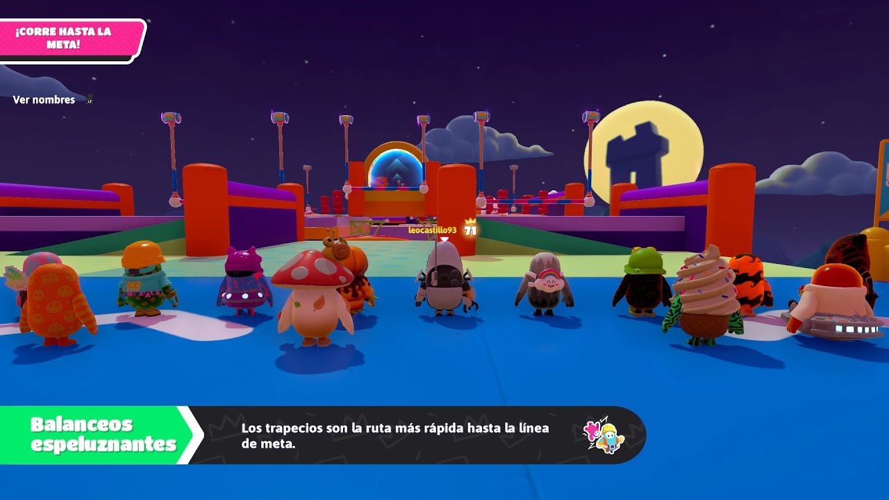 Fall Guys Clasificatoria De Eliminatoria - Victoria Gameplay Español (PC 1080p/60fps) #3