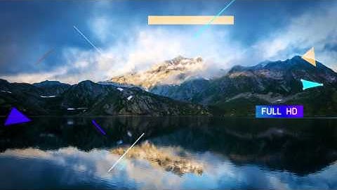 Colorful Shapes Slideshow | VideoHive Templates | After Effects Project Files