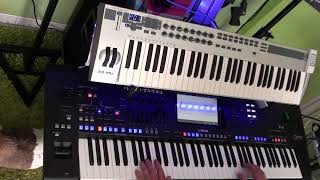 Video thumbnail of "Electric Light Orchestra Mr.  Blue Sky  cover by Albert on Yamaha Genos"