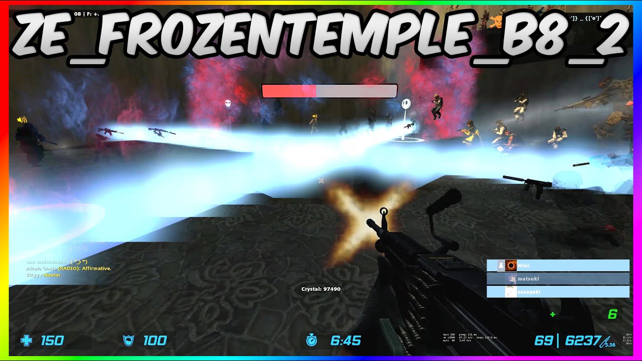 CSS ZOMBIE ESCAPE | Frozen Temple