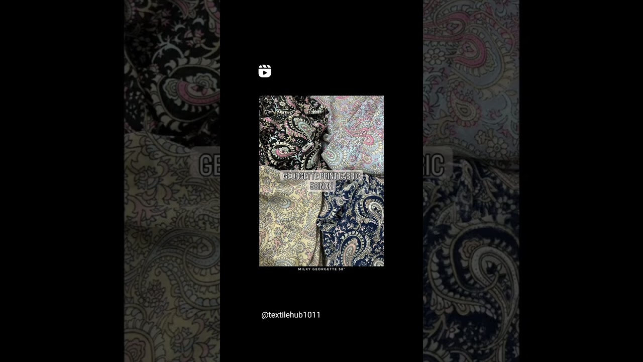 Printed Georgette Fabric Digital prints | Available on IndiaMART
