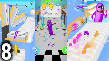 Wacky Run Gameplay / Walkthrough Part 8 | Levels 71-80 | IOS & Android Game