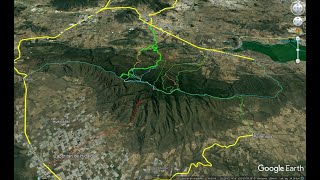 Cerro Viejo, how to get there and walking trails. Maps.me.