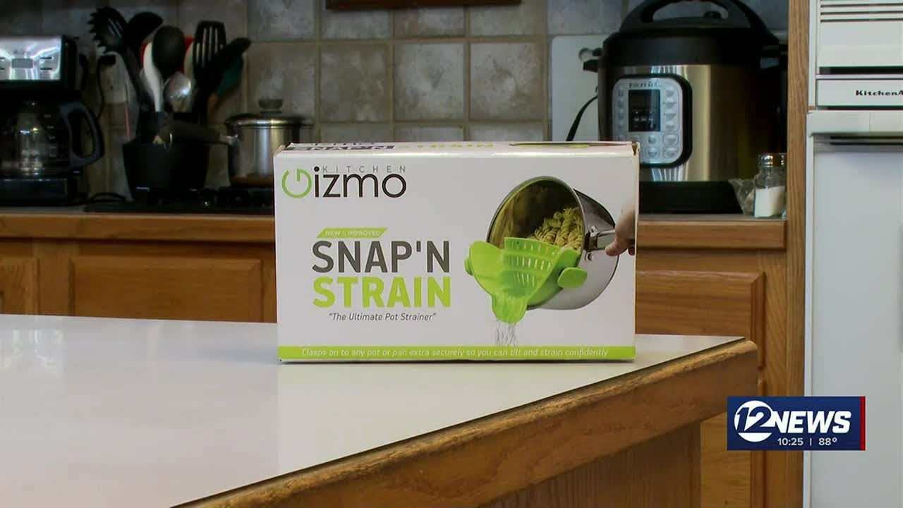 Kitchen Gizmo Snap N Strain Pot Strainer