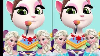 My talking angela |  frozen #games