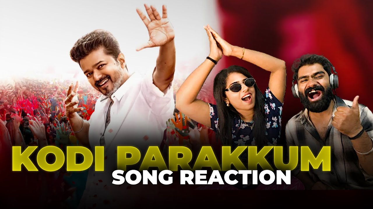 Kodi Parakkum Lyrical Video Reaction | Jana Nayagan Glimpse | Thalapathy Vijay - @FreehitStudio