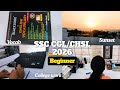 SSC CGL/CHSL 2026 📚 | Beginner 💯| SSC + College 😱 Daily routine of an SSC aspirant |#ssccgl #study