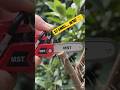 Tiny Mini Chainsaw Demo 🤏#shorts #minitools #tinytools #miniaturetools #tools