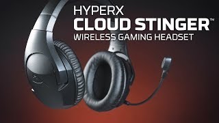 PC対応ワイヤレスゲーミングヘッドセット - HyperX Cloud Stinger