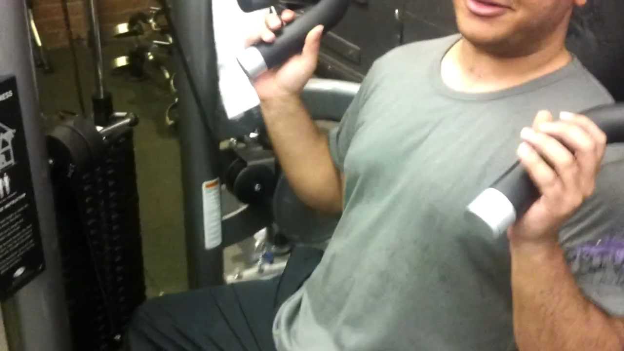 Shoulder Stack Shoulder Press - Full stack 200lbs - YouTube