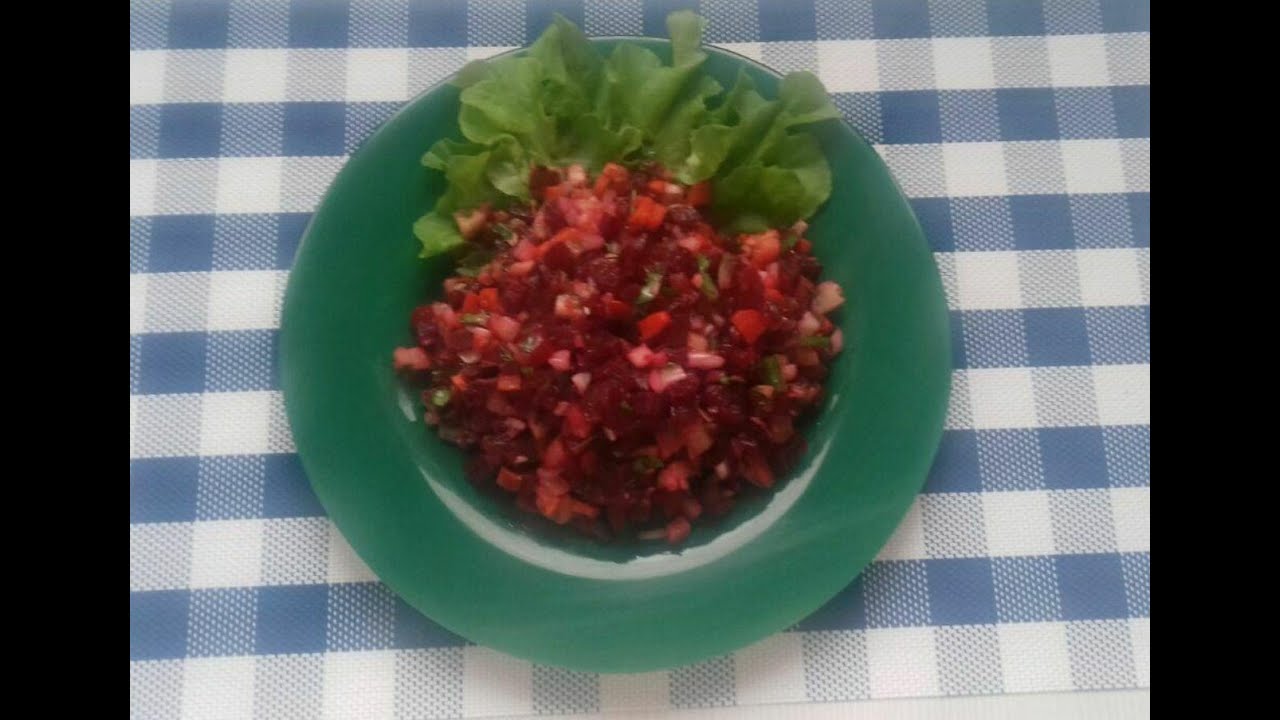 Салат винегрет очень простой и вкусный рецепт - YouTube