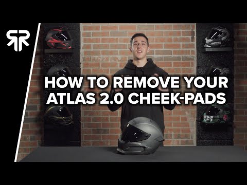 Como remover suas Atlas 2,0 Cheek-Almofadas para lavar!