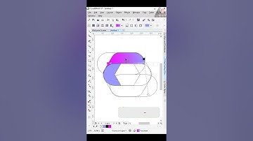 Polygon logo design in CorelDraw #coreldraw #logodesign
