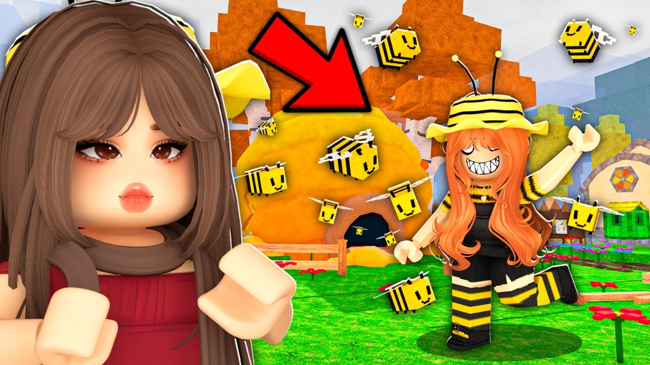 Building a BEE GARDEN With the NEW Biome In 99 NIGHTS IN THE FOREST! (Roblox)