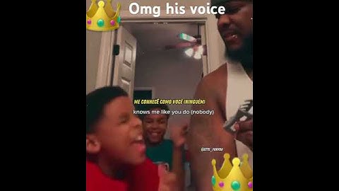 Omg his VOICE is AMAZING #shorts #sing #twin #voice #kid