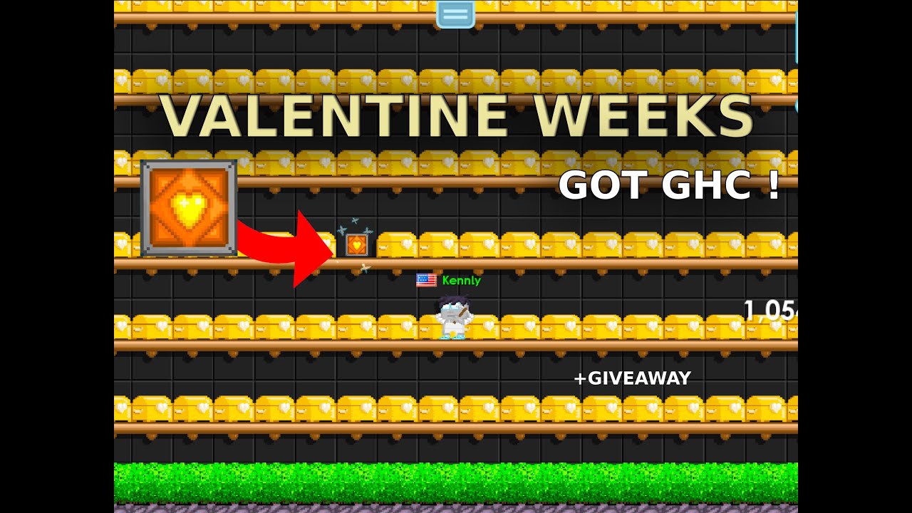 OPENING GBC/SGBC in Growtopia 2023/Valentine week
