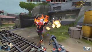 Team Fortress 2 Pyro Gameplay