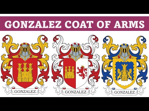 Gonzalez Coat of Arms  - Part 1 of 2