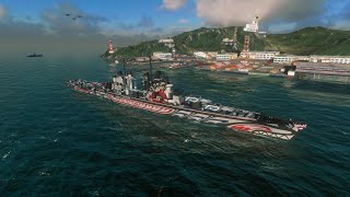 Tier 9 Ranked battles - Anchorage american premium cruiser - World of Warships Blitz