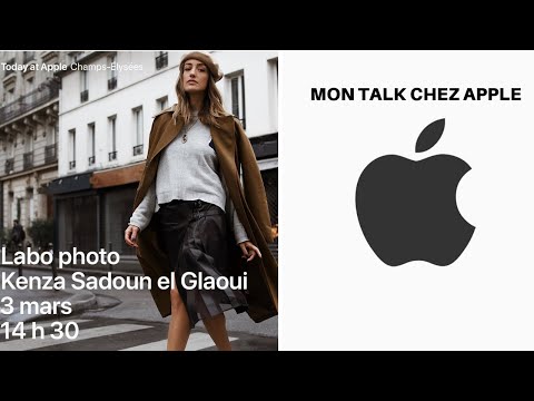 Mon talk chez Apple #TodayatApple