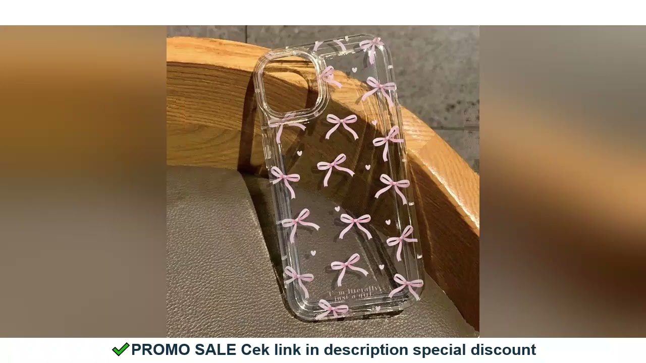Cute Pink Heart Bow Phone Case for IPhone 17 16 15 14 13 12 11 Pro Max 13 12 Mini 17Air 16e Shockpro