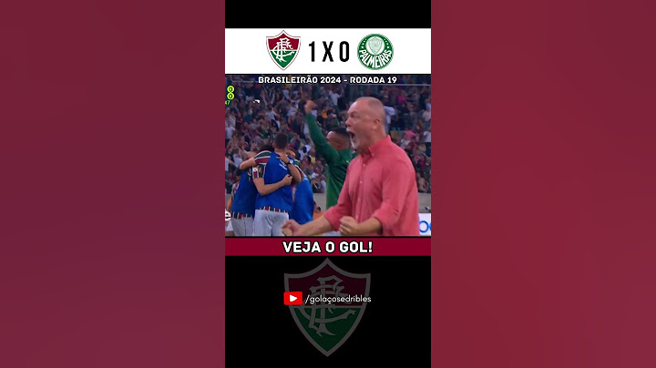 Gol do Fluminense | Fluminense 1 x 0 Palmeiras | Brasileirão 2024 Rodada 19