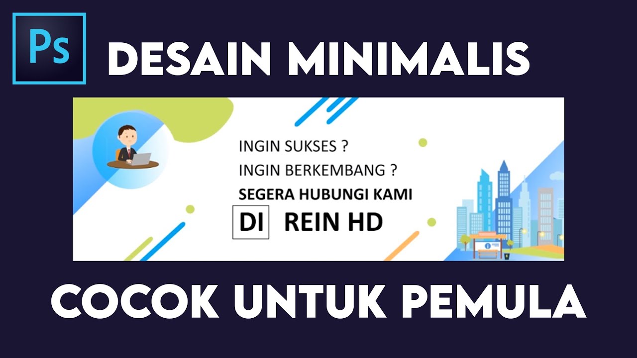 Cara Membuat Desain Spanduk Minimalis Di ( Cocok