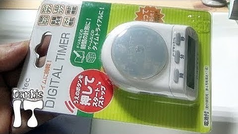 드레택 디지털 타이머, 시간관리에 좋은 카운트다운 시계 리뷰 dretec Digital Timer