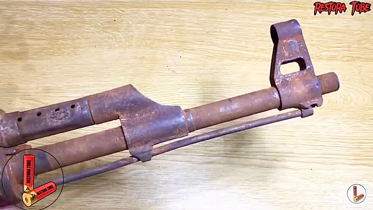 Rusty and jammed Ak 47 Restoration / gun restoration/Gun Restoration