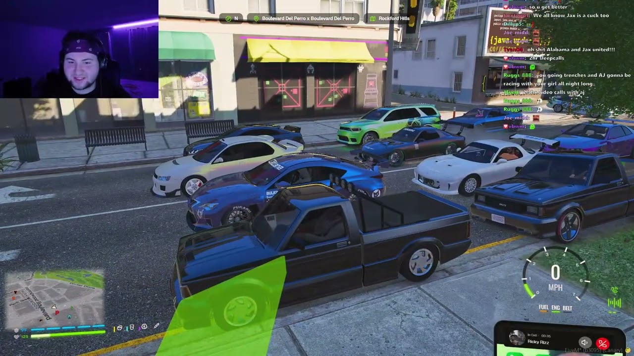 ESB Gio races on the phone with Bobby Porter | Prodigy 2.6 | GTA