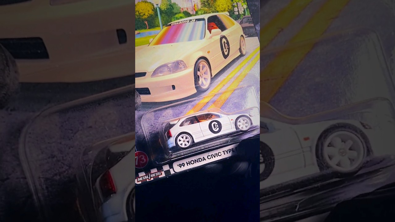 Exclusive Look: '99 Honda Civic Hatchback JDM | Boulevard Hot Wheels Edition  